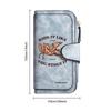 Vintage Pegasus Long Wallet Fashion Multi Slot Card Holder Portable Daily Use Purse