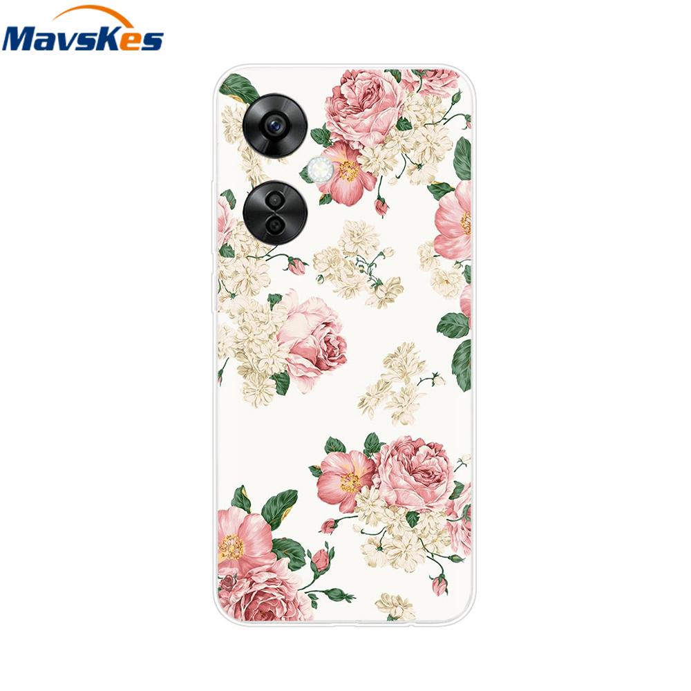 For OnePlus Nord CE 3 Lite Case Cartoon Soft Silicone TPU Clear Coque for OnePlus Nord CE3 Lite 5G Nord CE 3 Phone Covers Bumper