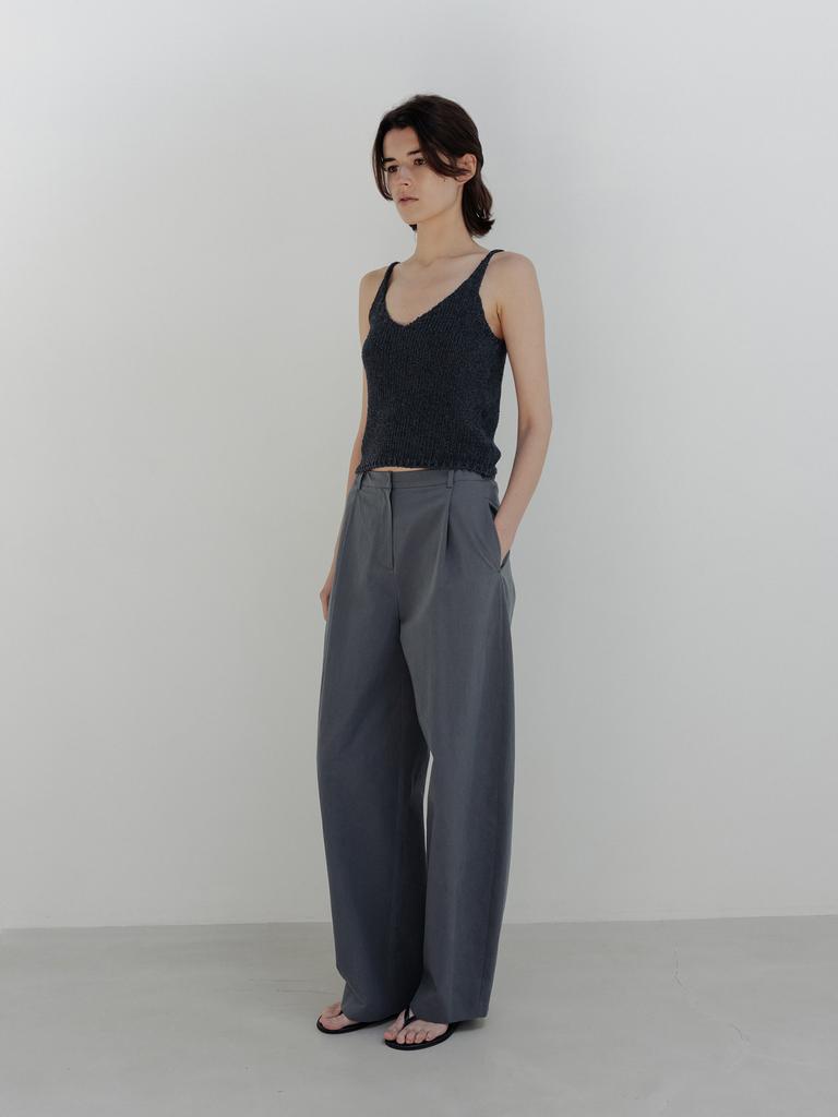 Moia Paper Sleeveless (Ash Blue)