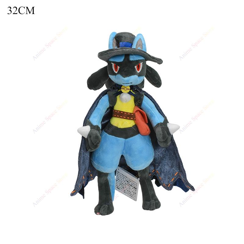 Plush Greninja Charizard Lucario Mega Rayquaza Stuffed Collection Anime Gyarados Cubone Fit Series Peluche Kids Toys