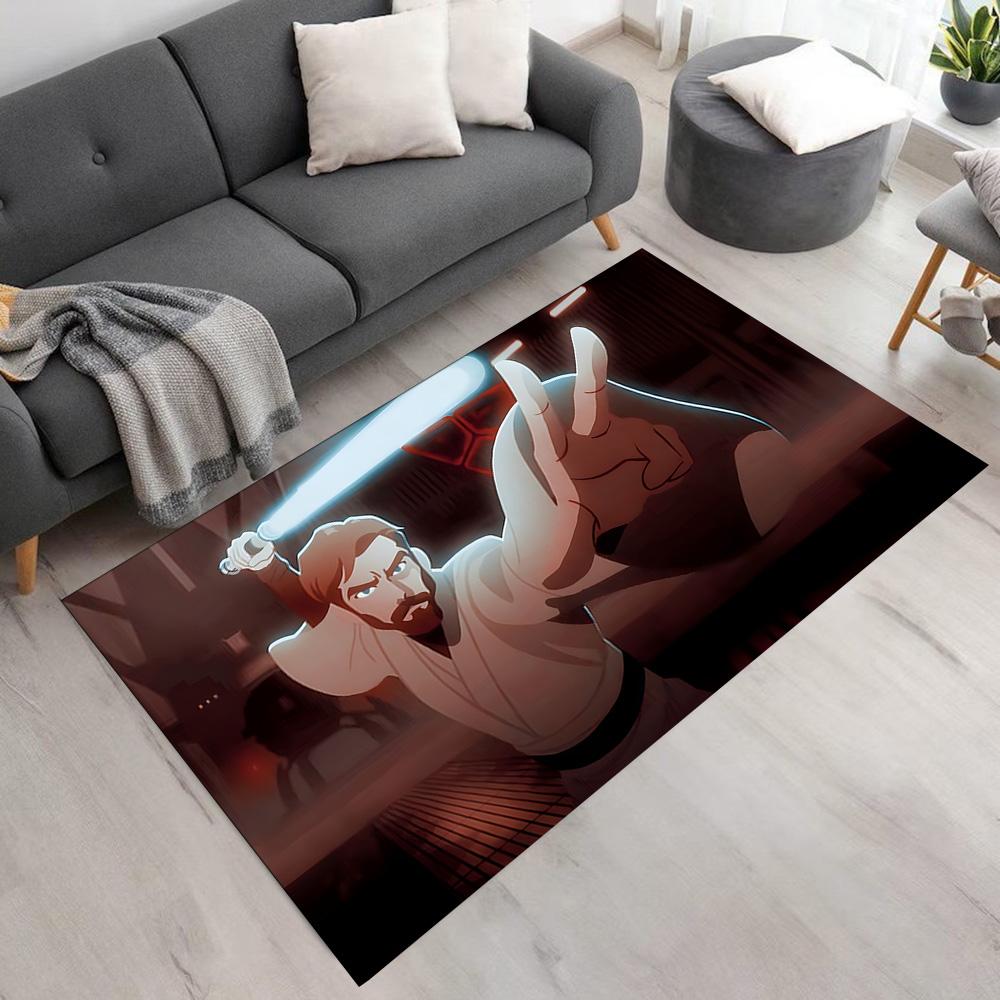 Star Wars Area Rug Suitable for Entryway Living Rooms Game Room Balcony Anti-slip Rug Office Home Decor Perfect Birthday Christmas Gift Idea