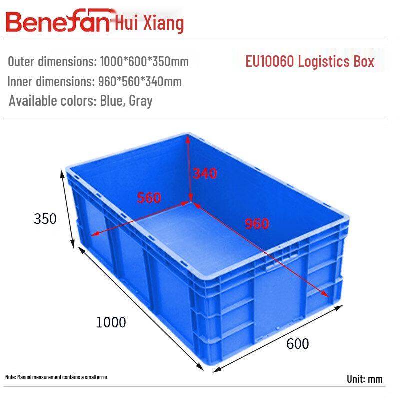 Huixiang EU Plastic Turnover Box