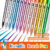 1pc Colors Metallic Waterproof Permanent Marker Pens for DIY Epoxy Resin Mold Drawing Supplies Craft Graffiti Marker Pen