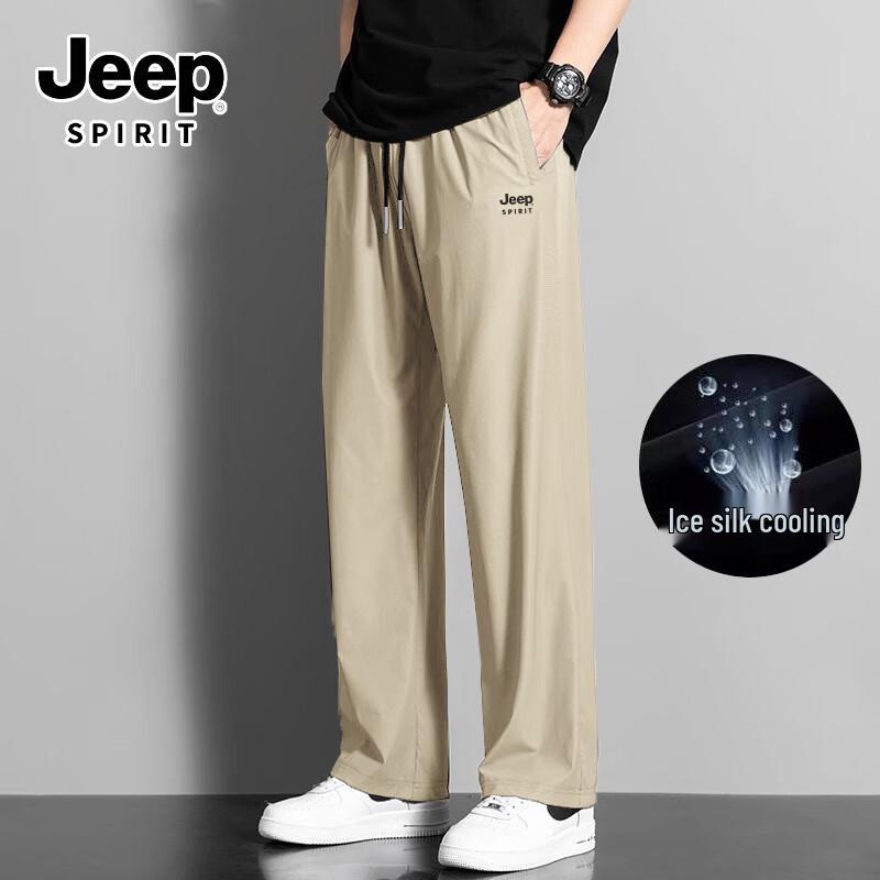 JEEP SPIRIT Herren Casual Straight-Leg Hose