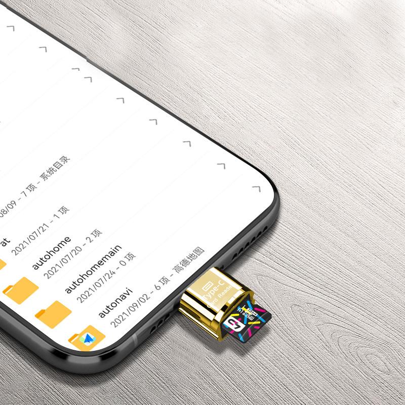 Type C Micro USB SD TF Card Reader Phone Tablet Data Viewer External Converter for Macbook Notebook Laptop Memory Card Adapter