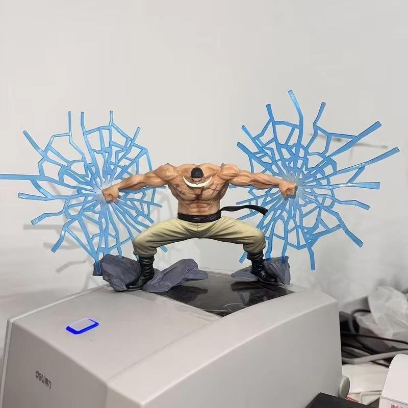 

In Stock Dxf One Piece Anime White Beard Figurine Premium Prize Summit War Scene Desk Ornament Anime Trendy Toy Birthday Gifts