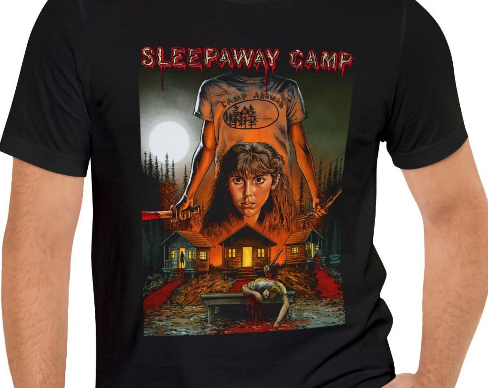Sleepaway Camp T-Shirt Short Sleeve Horror Movie Tee S