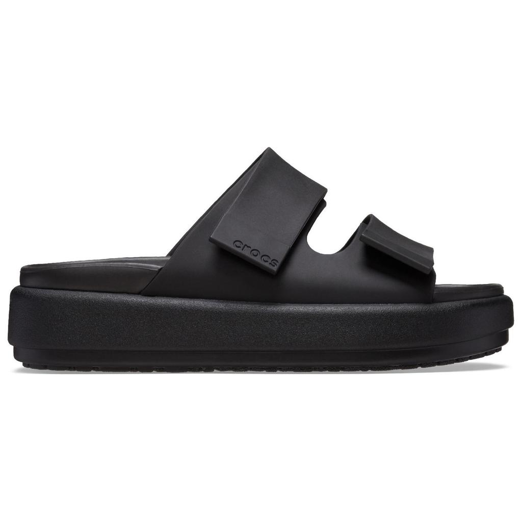 Crocs Brooklyn Comfortable and Versatile Non-Slip Slippers Women's Black