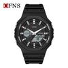 Orologio Sanda Dual Display Stile Coreano Impermeabile Multifunzione per Studenti