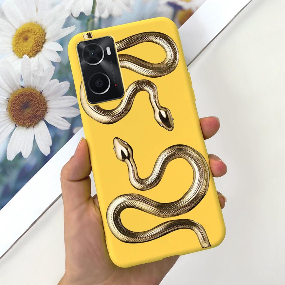 For OPPO A76 A96 4G Case CPH2333 CPH2375 Phone Case Fashion Flower TPU Soft Silicone Cover For OPPO A36 A 76 A 96 OPPOA76 Fundas