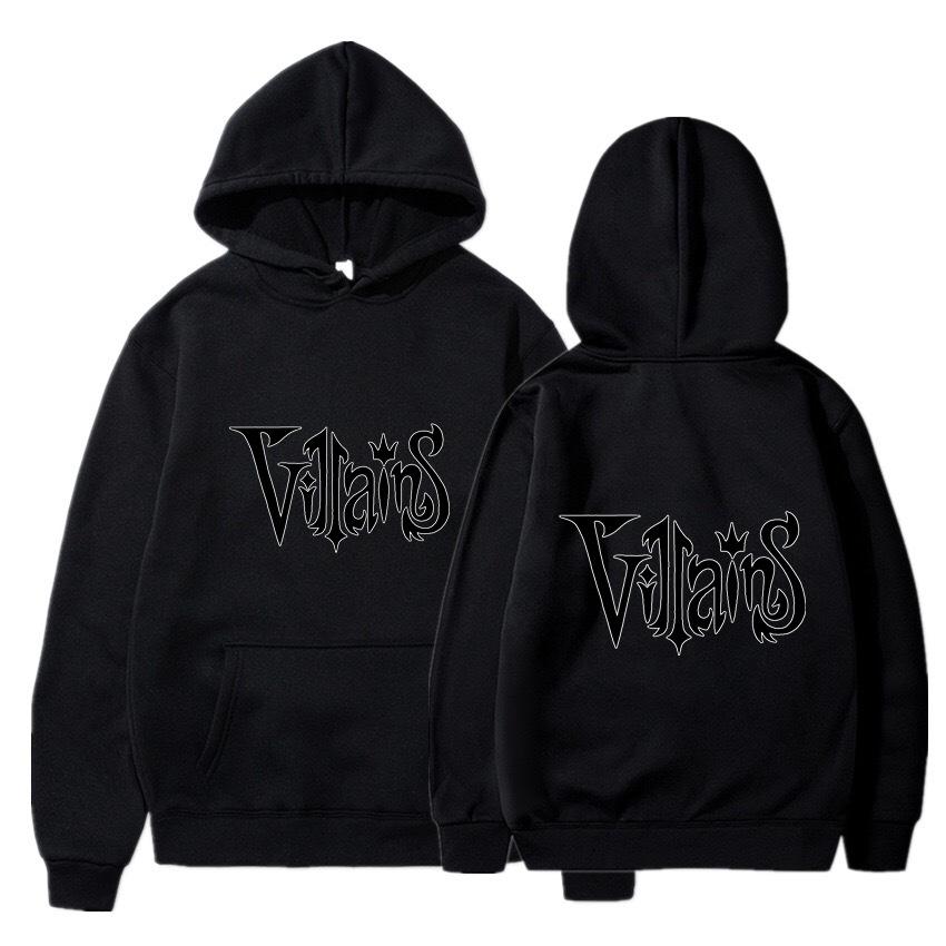 Villains Hoodie Sweatshirts Men Women Fashion Casual  Autumn Winter Fleece Streetwear Tops