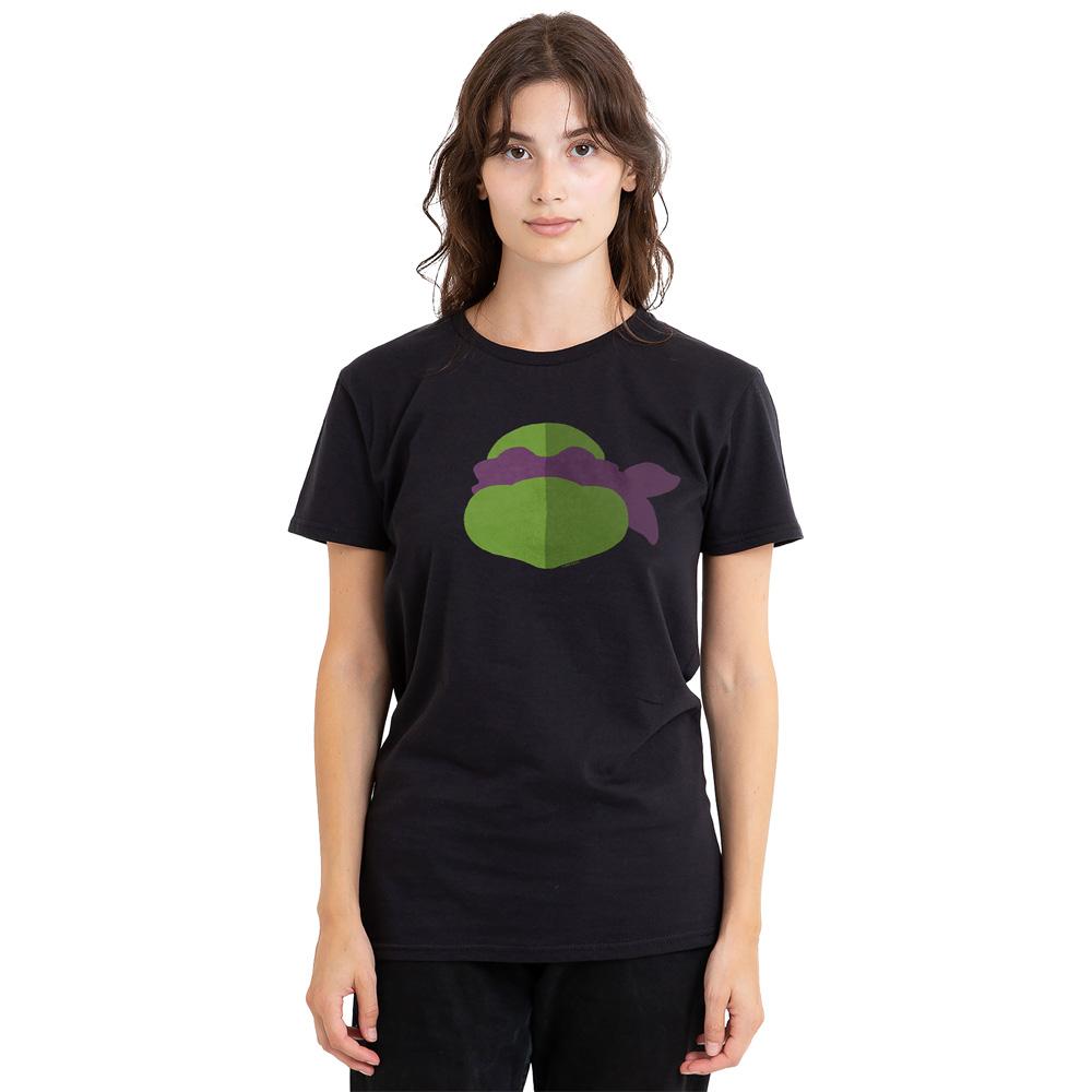 Teenage Mutant Ninja Turtles Unisex Adult Donatello Face T-Shirt