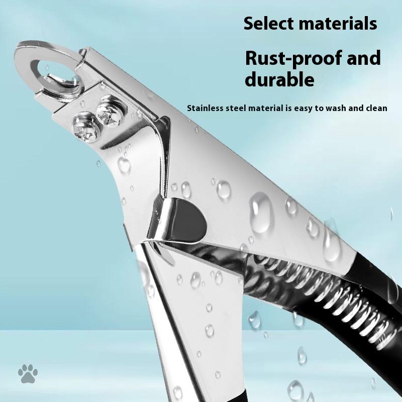 Stainless Steel Pet Nail Clippers Pet Grooming Tools Pet Nail Clippers Dog Cat Nail Trimmer Cats Dogs Nail Cutter Pet Supplies