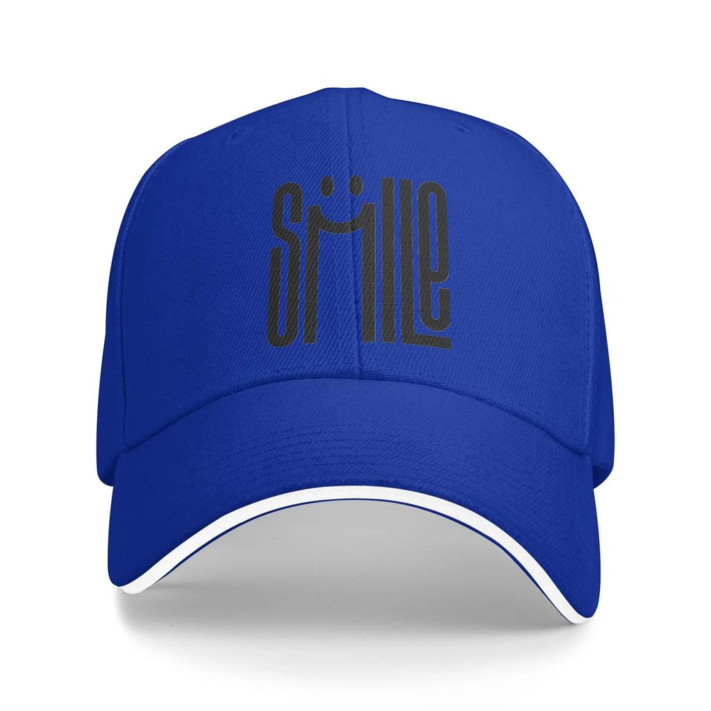 Smile Art Letter Printed Baseball Cap Be Smiling Outdoor Sport Hot Sale Trucker Hat Unisex Adult Fitted Retro Design Baseball Caps