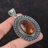 Red Snakeskin Jasper Pendant Beautiful Gemstone Jewelry 925 Sterling Silver Pendant Handmade Vintage Jewelry Gift For Him Birthstone Pendant