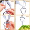 Hundekotbeutelhalter, Haustierkot-Träger-Clip, freihändiger Hundeleinenspender, Outdoor-Spaziergang, Welpenkotbeutel-Clip, einfach zu tragen