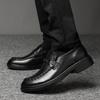 High Quality Brand Men's Genuine Leather Shoes Office Business Dress Shoes Men's Casual Shoes Thick Soles Elevated Shoes