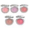 Make-up Flowerknows Kolekce mušlí a perel Hedvábně saténová tvářenka Lehký vysoce pigmentovaný pudrový růž na tvář Dlouhotrvající tvářenky