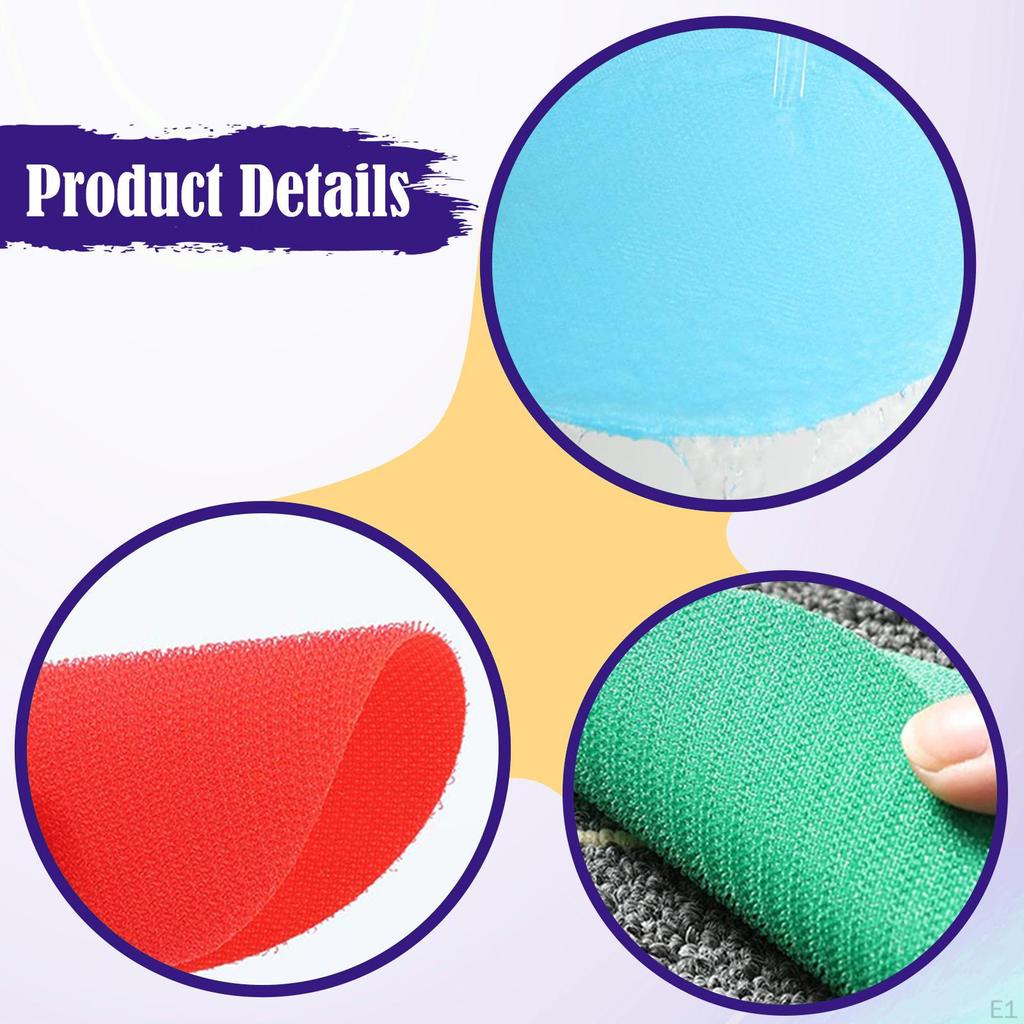 100x Carpet Dots Markers Floor Circles Spots Round 10cm Personal Sticker for Gaming