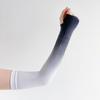 Unisex Summer UV Protection Arm Sleeves Gradient Color Ice Silk Cooling Sleeves