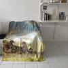 Wild Animal Cheetah Flannel Fleece Bed Blanket Bedspread Bed Cover Soft Lightweight Warm Cozy Throw Blanket Twin Queen King Size