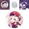 Captivating Fashion Jewelry Badge Featuring Cartoon Animation Brooch From Genshin Impact