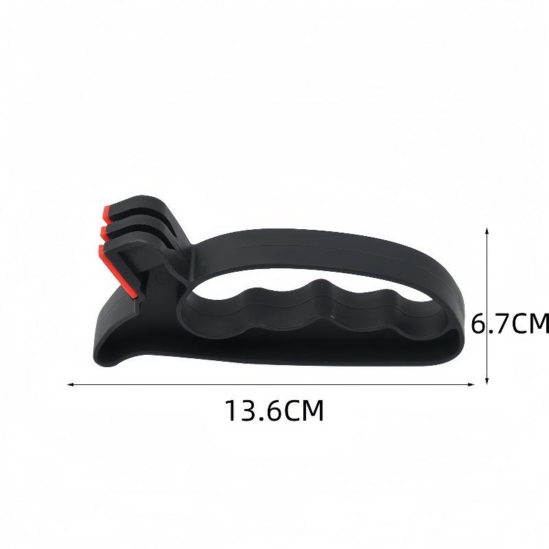 Two-port Mini Knife Sharpener Household Fast Hand-held Knife Sharpener Lightweight and Ergonomic Multifunctional Knife Sharpener