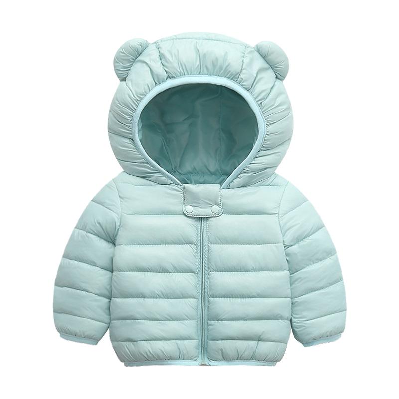 Children's Cotton Outerwear: Baby Boys & Girls Autumn Winter Warm Jackets & Tops