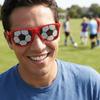 Stylish Decorative Glasses Frame Lightweight Football Sunglasses Soccer Sunglasses  Sports Event