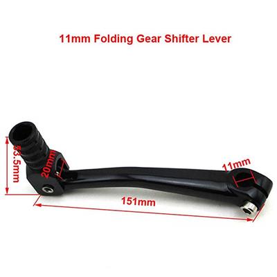 Cnc Footpegs Foot Rest Pegs + Folding Gear Shifter Lever For Crf50 Xr50 Pw50 Pw80 Klx110 Ttr50 Dirt Bike Pit Bike