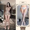 Sex underwear large size high-end stunner lace perspective temptation hip-wrapped nightdress pure desire mesh suspender nightdress