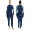 Damski kombinezon neoprenowy całodzielny Lycra do nurkowania z akwalungiem, snorkelingu, surfingu, pływania, ochrona UV, szybkoschnący