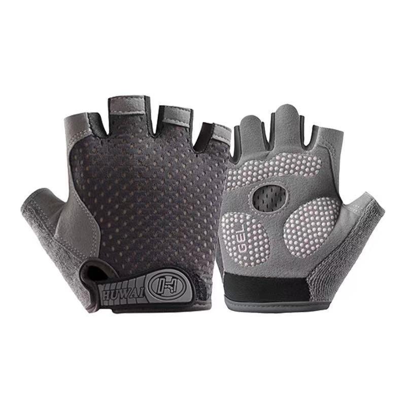 Kids' Non-Slip Breathable Half-Finger Cycling Gloves for Summer Outdoor Sports