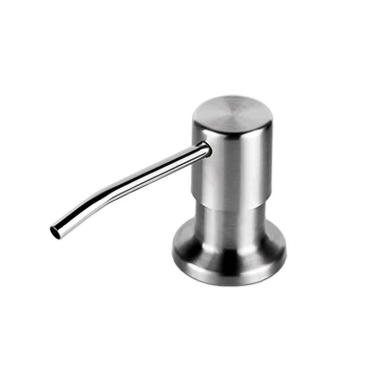 

Диспенсер для мыла с нажимной головкой из нержавеющей стали для кухонной мойки, комплект удлинительной трубки, насос для диспенсера мыла под мойку