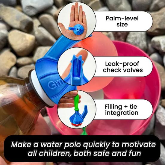 6 ks Nástroj na plnění vodních balónků Rychlé plnění Gadget Snadné plnění Vodní balón Samouzavírací Plnička vodních balónků Zábavná rodinná hračka na vodní bitvu Dárky