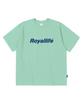 ROYALLIFE Original Logo Oversized Short Sleeve T-Shirt (Rl001 Og Logo Tee) - Sage