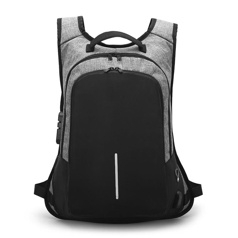 Feisha Men's Casual USB Backpack 2023 - Breathable Business Computer Bag