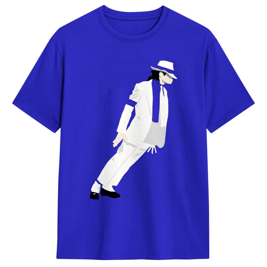 MMichael JJackson Smooth Criminal T-Shirt Unisex Y2K T-Shirts Sommer Atmungsaktiv Neuheit T-Shirt Dropshipping Übergroße Kleidung