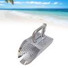Stainless Steel Sand Shovel, Bch Metal Detection Shovel, Premium Sand Sifter Shovel with Efficient Toothed Sieve, Removable Handle for Sy Transport