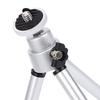 3PCS Aluminium Alloy Silver Stoving Varnish Mini Anti Shake Telescope Tripod