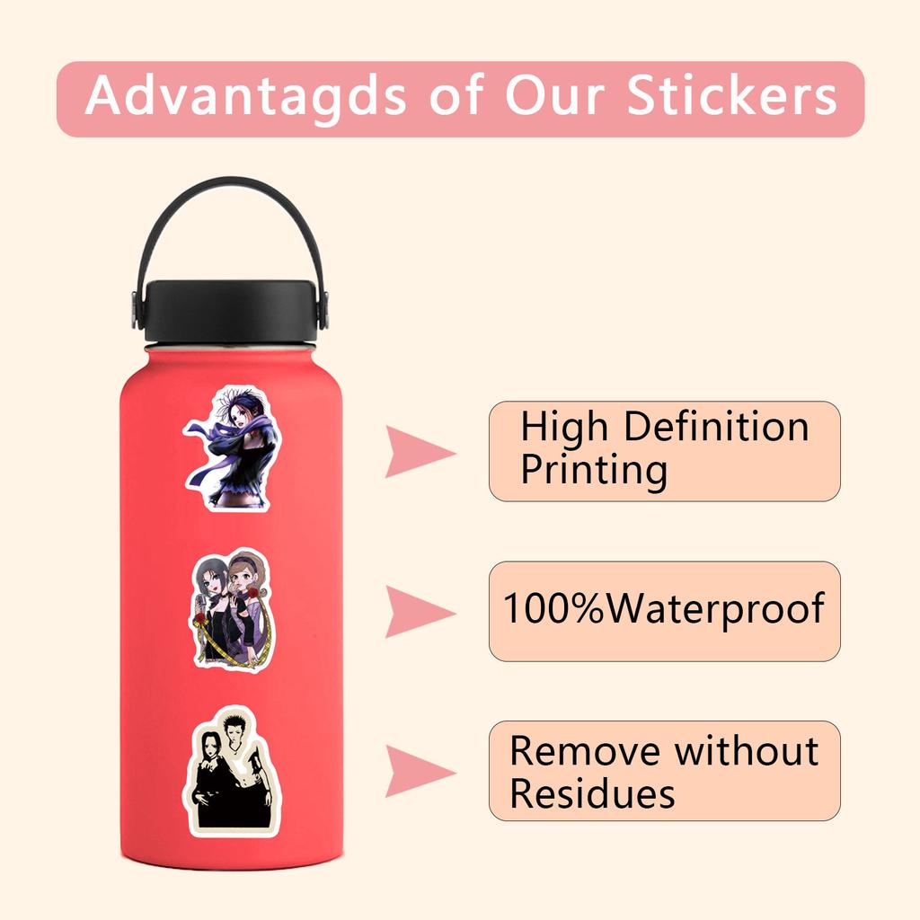 55 New Nana Animation Graffiti Stickers Decorate Laptop Suitcase Mobile Phone DIY Stickers