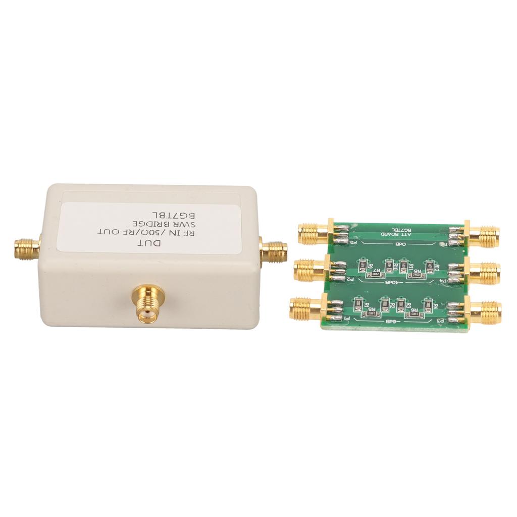 SWR High Power Bridge 1‑500Mhz 3 Ports Standing Wave Ratio Bridge for Antenna Measurement RF