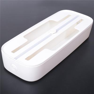 AD23-Drawer Food Wrap Dispenser, Foil, Plastic And Wax Paper Organizer For Kitchen Organization Durable Easy Install