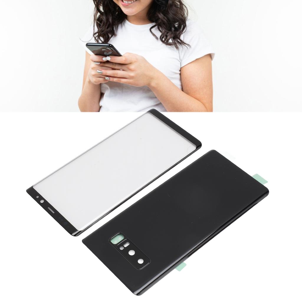 Phone Back Glass Cover Pre Installed Camera Waterproof Adhesive with Repairing Tools Lens Front Oute