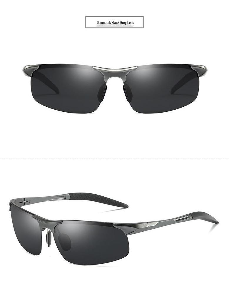 Men's Polarized Aluminum-Magnesium Sunglasses 8177 - Day & Night Vision