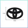 1Pc Car Steering Wheel Logo Sticker Badge Interior Decoration For Toyota TRD Camry Corolla RAV4 CHR Yaris Auris