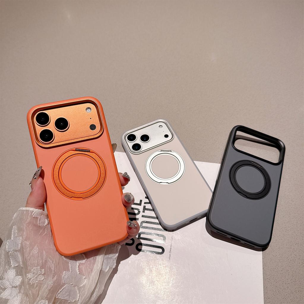 Xuanya 360 ° rotating bracket applies to iPhone17Promax mobile phone case Apple 17Pro magnetic protective case