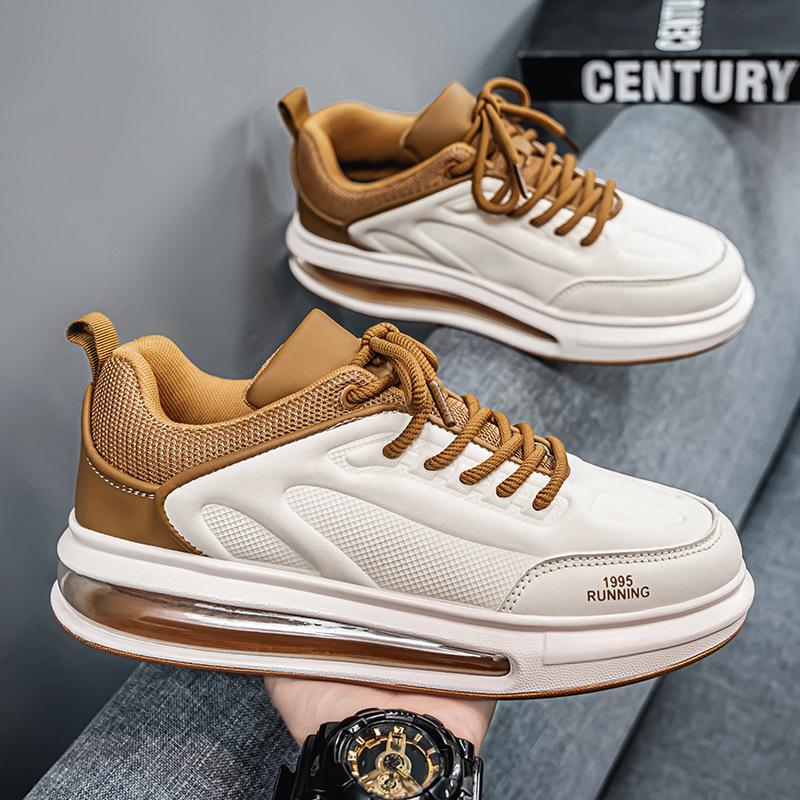 Men s Fashion Sneakers Comfortable Lightweight Sports Shoes Breathable Mesh Upper Non slip Rubber Sole Casual Daily Wear Footwear