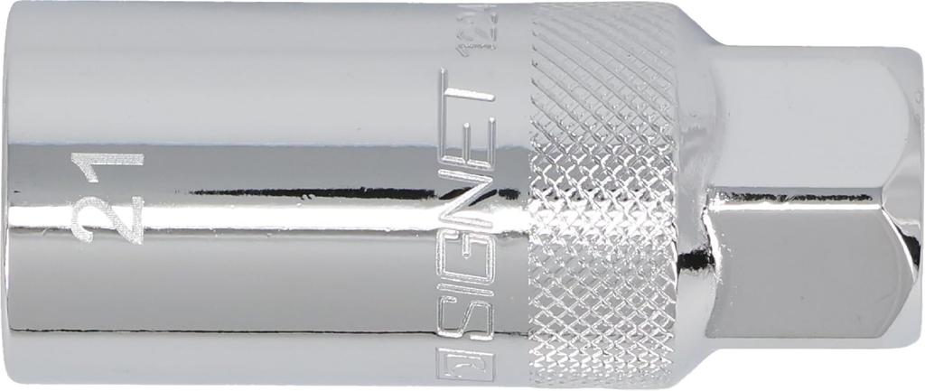 SIGNET Drive Plug 21mm Hex 65mm Overall Item 12241 3/8" Clip-Type Socket, Size, Length, No.