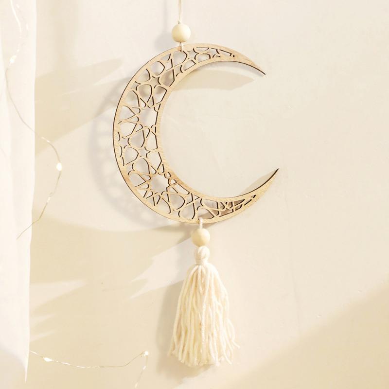 1/3pcs Cotton Rope Jupiter Moon Hollow Pendant Home Bedroom Wall Decoration Pendant Home Decoration Crafts Home Decoration